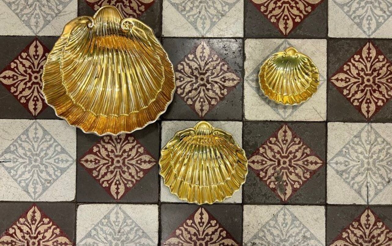 Vide poches coquillage anciens