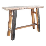 Old wooden console