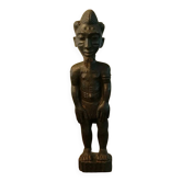 Ancient mystical husband fetish sculpture, Blolo Bian Baoulé