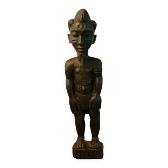 Ancient mystical husband fetish sculpture, Blolo Bian Baoulé