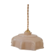 Pastel pink opaline pendant lamp