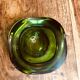 Murano sommerso glass ashtray