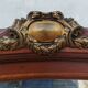Louis XVI buffet in mahogany veneer and marquetry