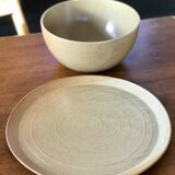 Bowl and flat set