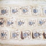 Brutalist Royal Copenhagen trinket tray by Jørgen Mogensen, 1960s