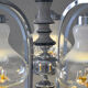 Original 1970's Vintage Mazzega Murano Chandelier