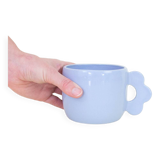 Flower mug crème