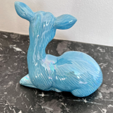 Biche en céramique vintage années 70