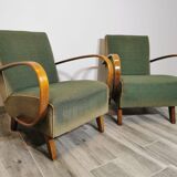 Armchairs by Jindřich Halabala