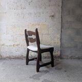 Set of 6 chairs with a design inspired by Guillerme and Chambron