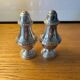 Silver salt and pepper shakers