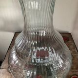 Grand vase en verre moulé 40cm