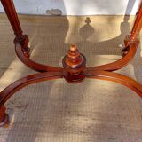 Console, white marble top