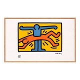 Keith Haring. Numbered colour silkscreen. 1990s.