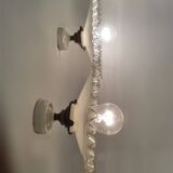 Opaline wall lights