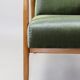 Vintage green velvet armchair, 1970