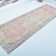 Tapis de sol vintage turc orange sku 3336