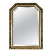 Vintage Wall Mirror Ornate with Sculpted Details