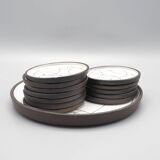 Carasso Cake Serving Set from Cor Unum, 1960s, Set of 13