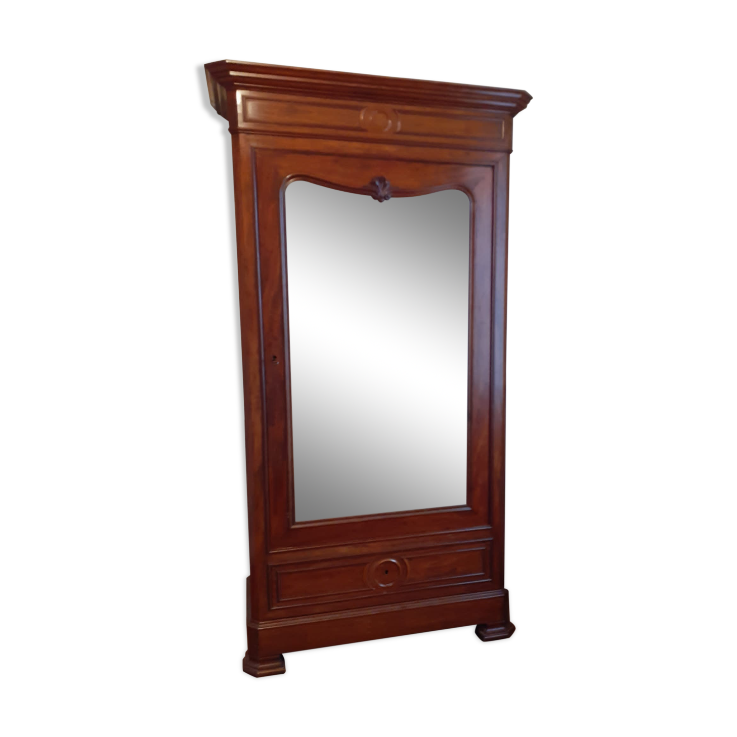 Armoire à glace en acajou