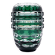 Val Saint Lambert Crystal Art Deco Vase