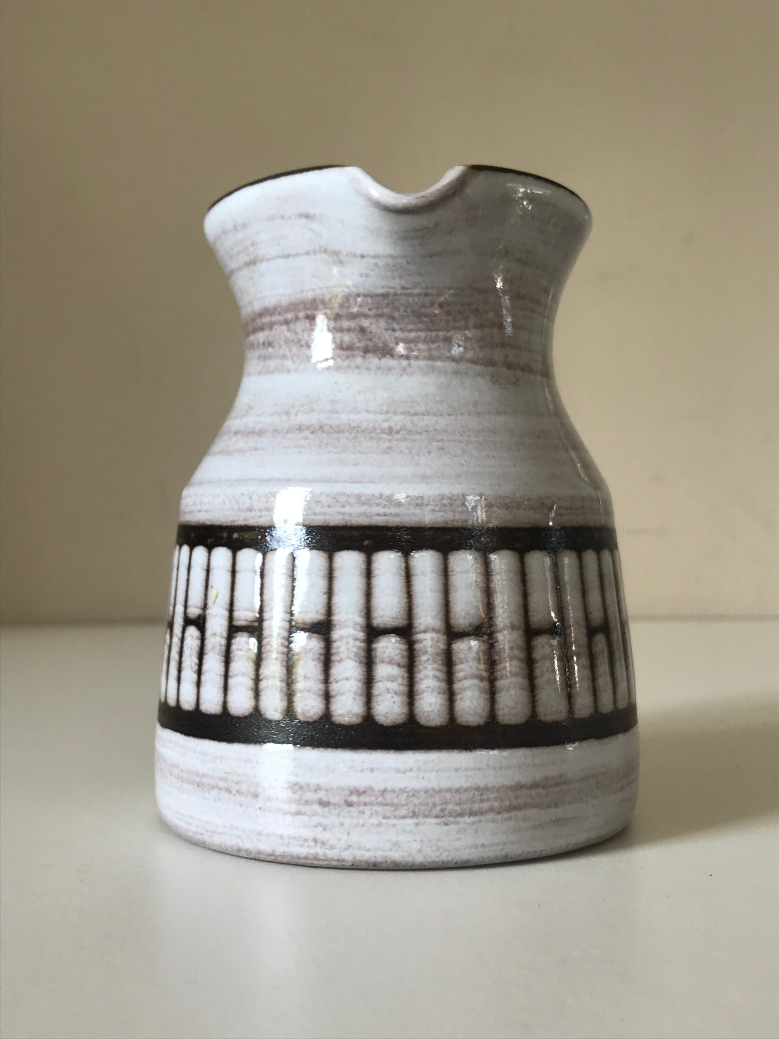Vintage ceramic pitcher years 60