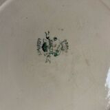 3 round iron earth dishes Moulin des loups, Longwy and Saint Amand
