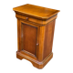 Louis Philippe bedside table in solid wood Novostyle 1970