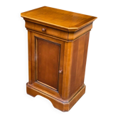 Louis Philippe bedside table in solid wood Novostyle 1970