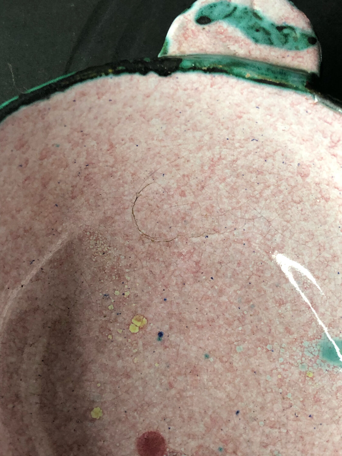 Ceramic bowl by Vallauris H. Pittari