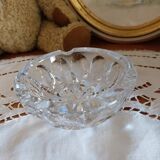 Cendrier vintage en cristal de Lorraine