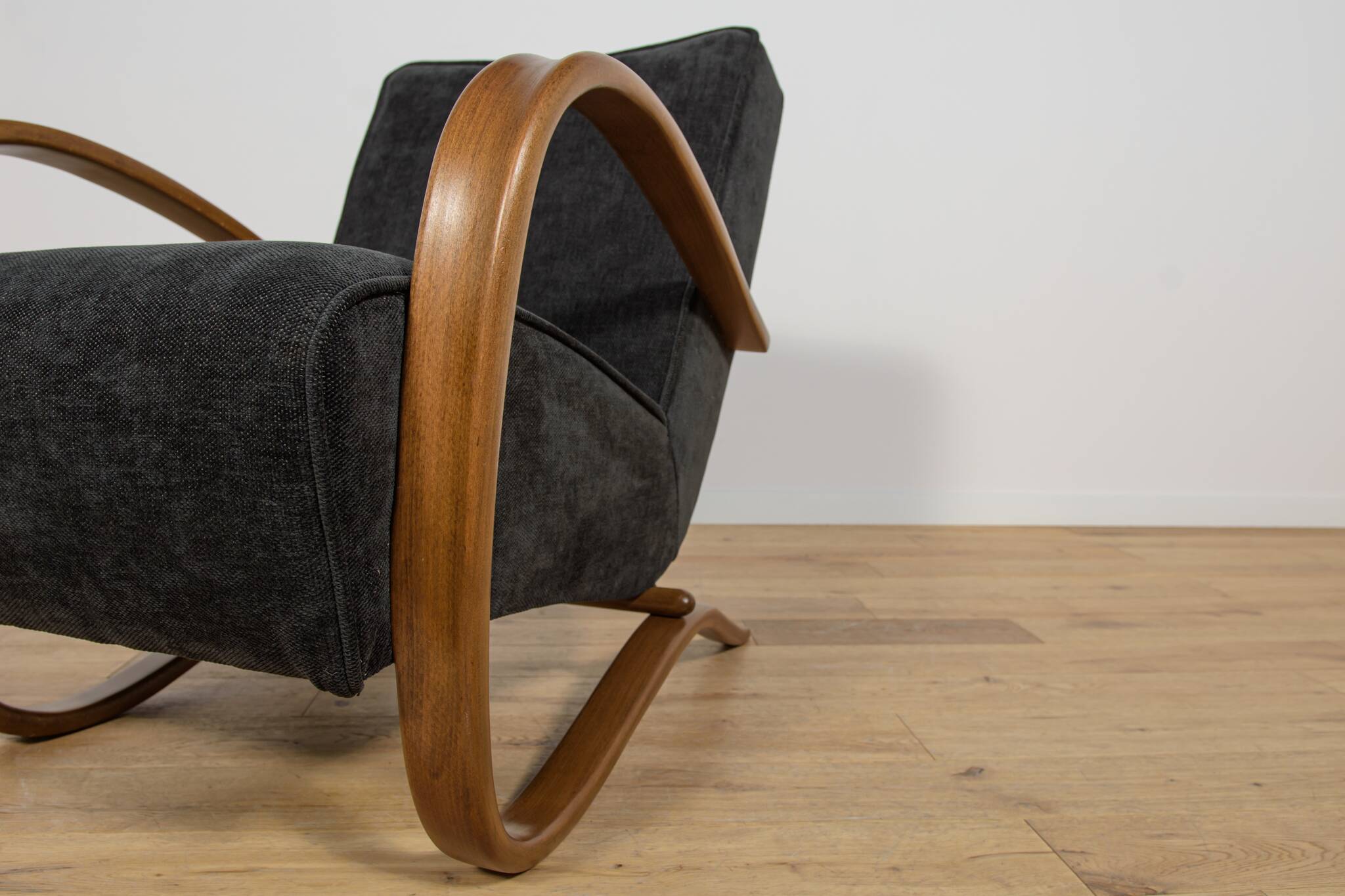 Model H-269 Lounge Chairs by Jindřich Halabala for UP Závody, 1930s,