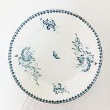 Round iron earth dish