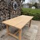 Table de ferme chêne massif rénovée