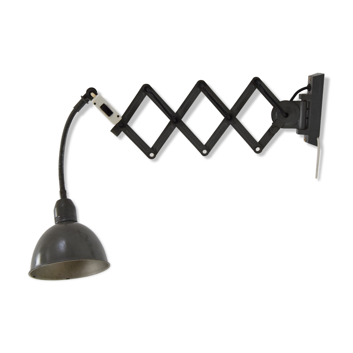 Adjustable Industrial Wall Lamp,Instala Decin,1960’s.