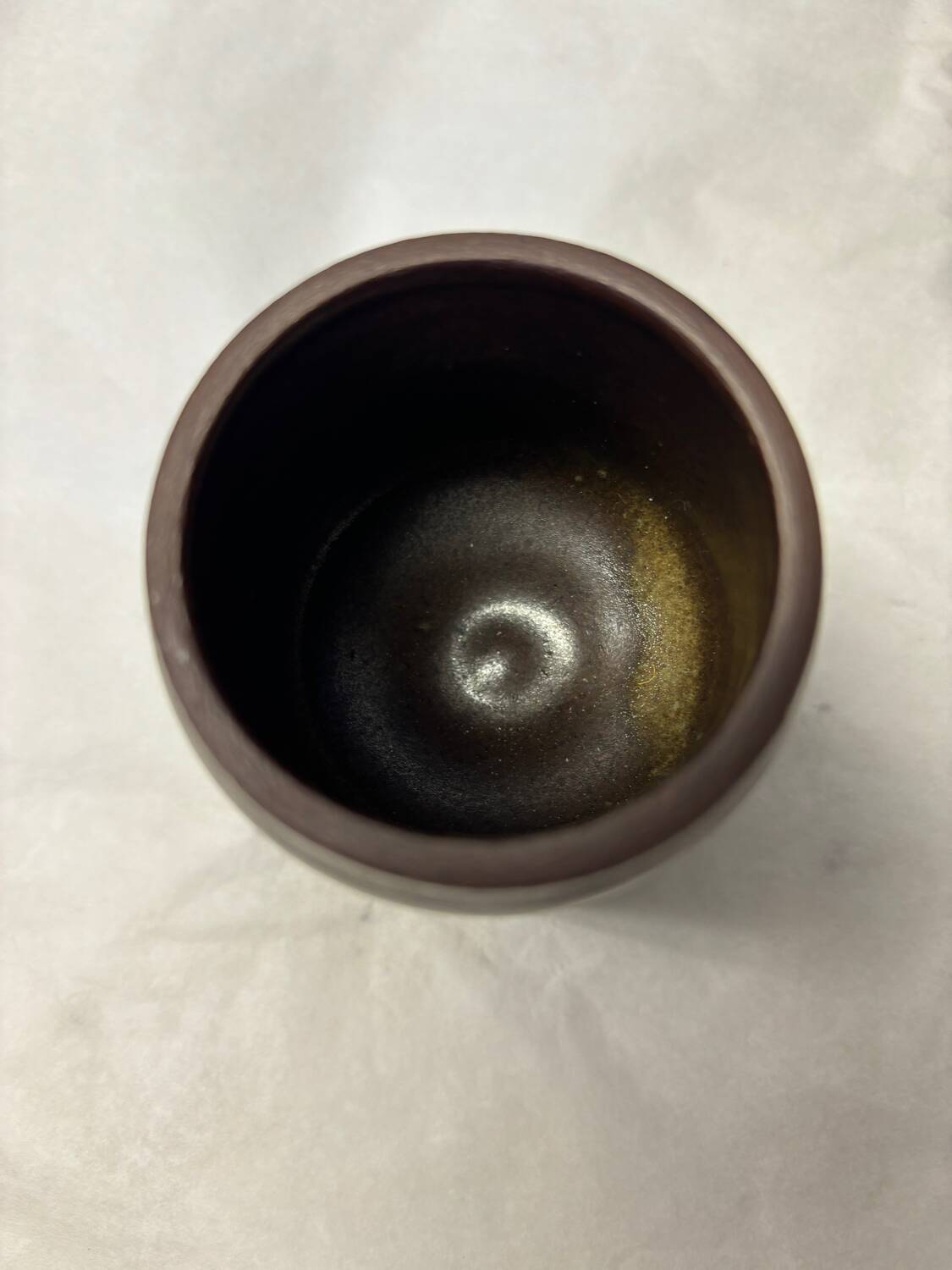 Set of 6 stoneware cups or glasses