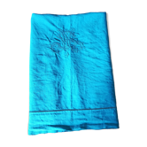 Nappe en coton monogrammée
