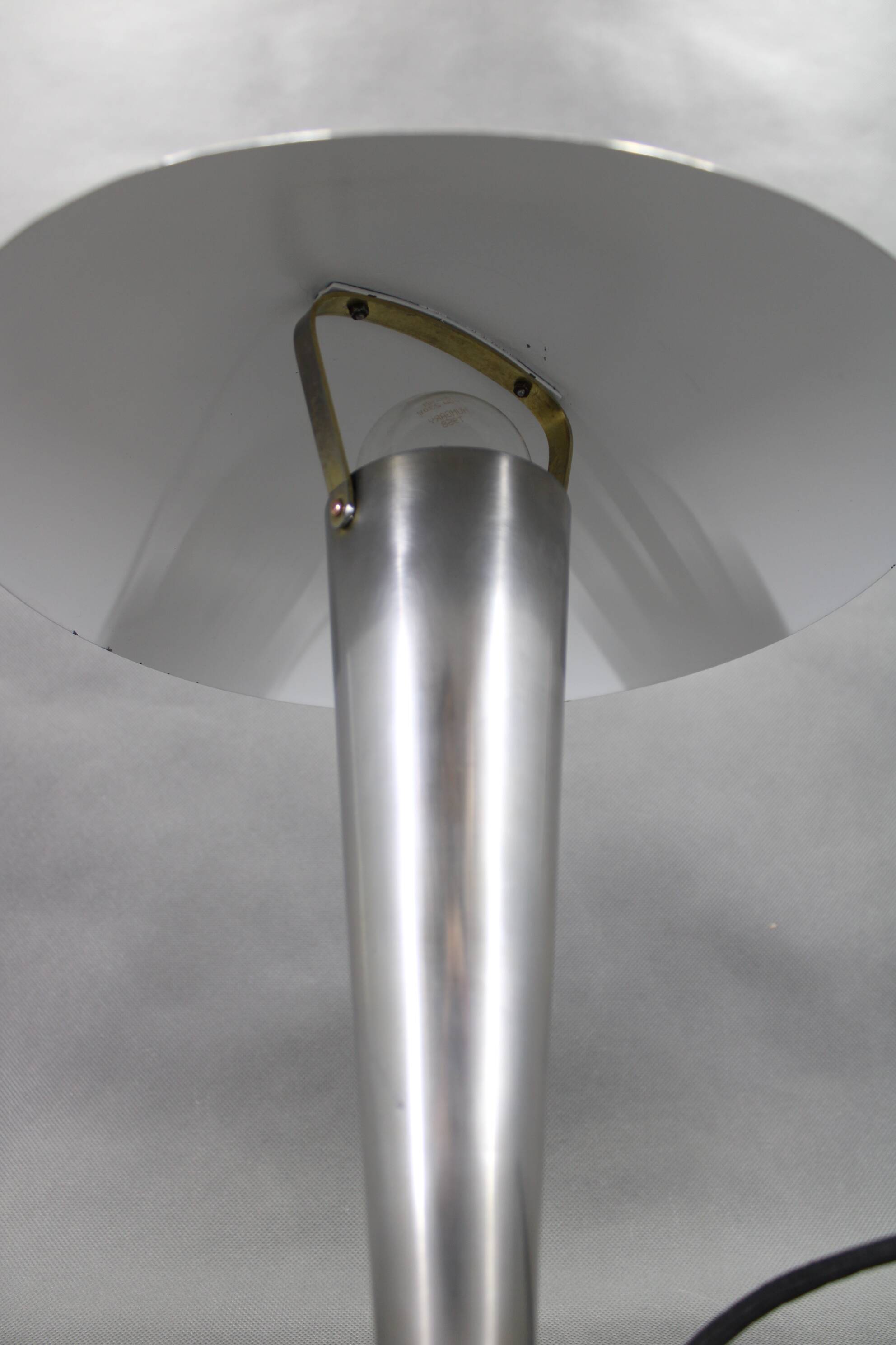 1930s Bauhaus Mushroom Table Lamp , Czechoslovakia