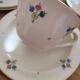 2 cups and saucers Keralux Boch Frères Belgium