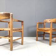 Rainer Daumiller pine wood dining chairs for Hirtshals Savvaerk - set of 6 - 1970s