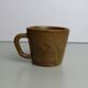 Set of 6 cups in sandstone with saucers