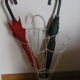 Porte parapluie metal forgé blanc