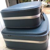 2 flight attendant suitcases