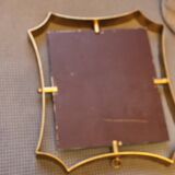 Italian Brass Mirror, 50s