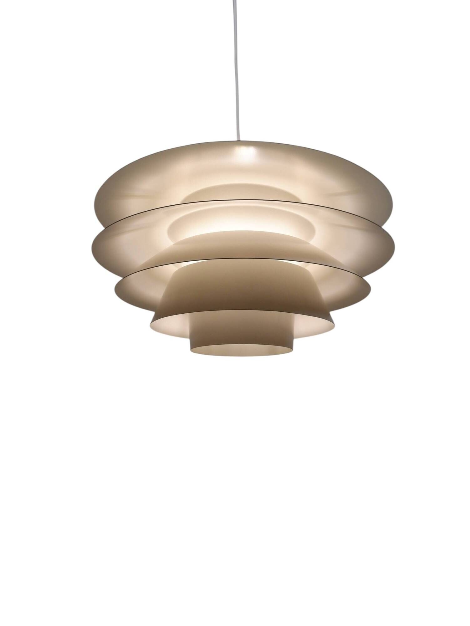 Lampe suspendue danoise modèle Verona, années 1970