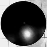 Table basse des années 50 piétement chrome XX siècle