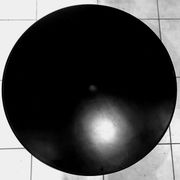 Table basse des années 50 piétement chrome XX siècle