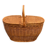 Vintage Wicker Picnic Basket