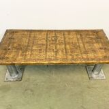Vintage industrial coffee table