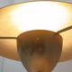 Italian desk / table mushroom lamp in brushed metal, 1950s